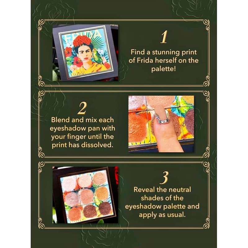 Sheglam X Frida K Paleta de Sombras (powder)