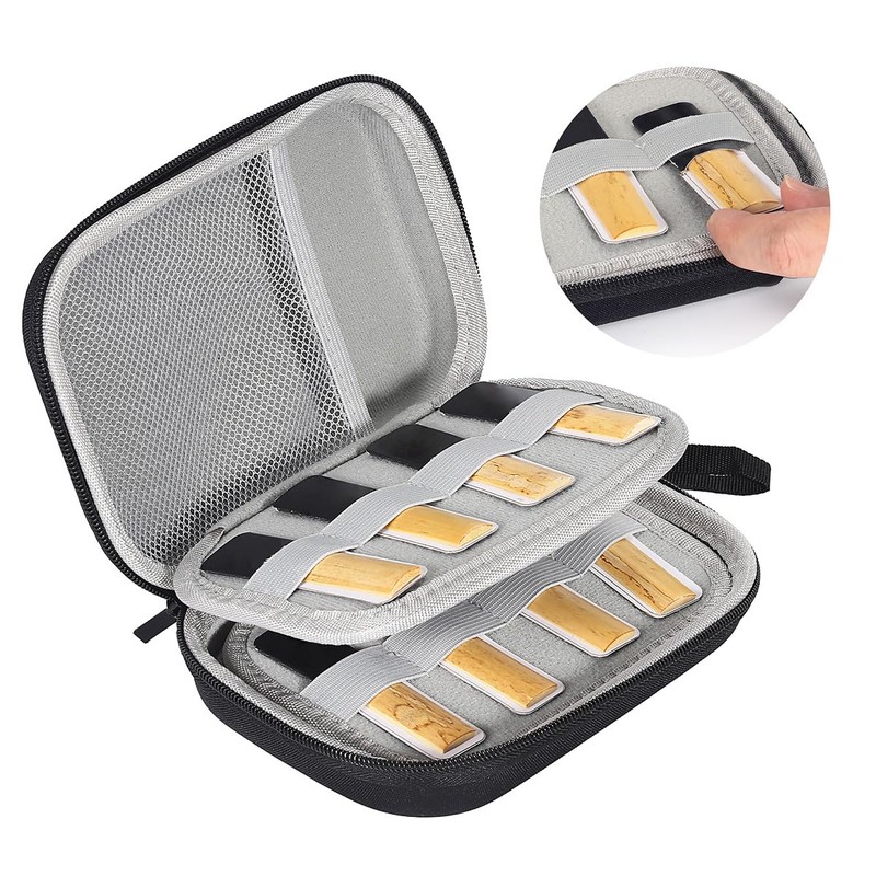 Nicear Clarinet Reed Case, Saxophone Clarinet Reeds Storage Case Holder
