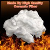 Ceramic Fiber Blanket, Fireproof Insulation Baffle, Rated to 2400F, Size