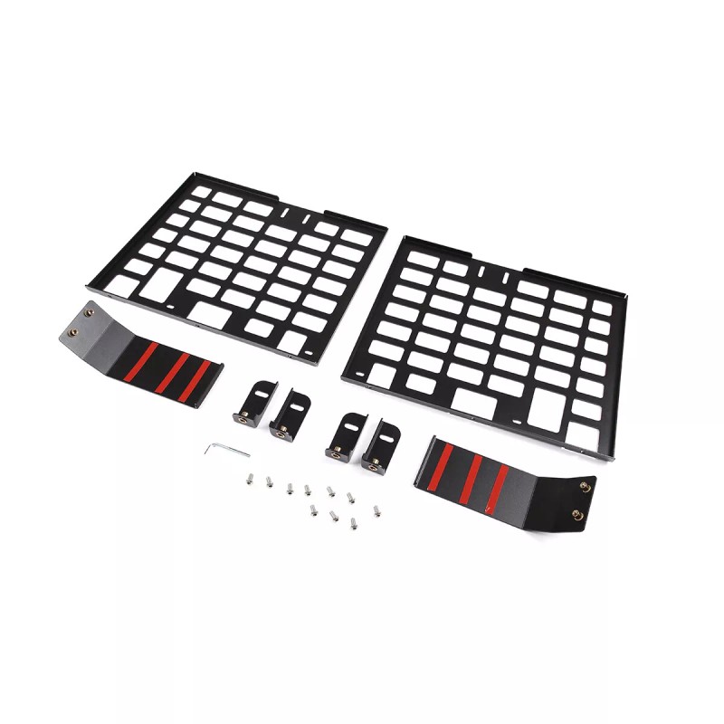 car-attention Rear Side Window MOLLE Storage Flank Panel For Land