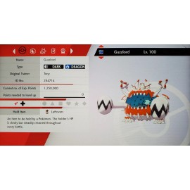 Pokémon Shiny Ultra Worm Hole Guzzlord For Pokémon Sword & Shield