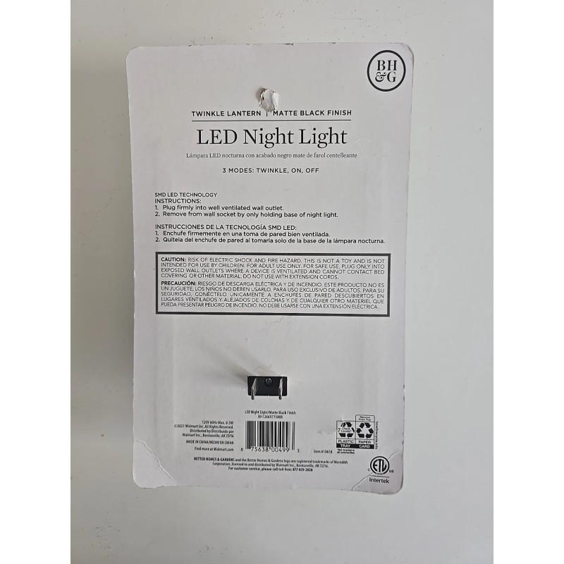 Twinkle Better Homes & Gardens LED Night Light Twinkle Lantern