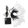 Solar String Lights IP65 Waterproof 2 Light Modes Outdoor String