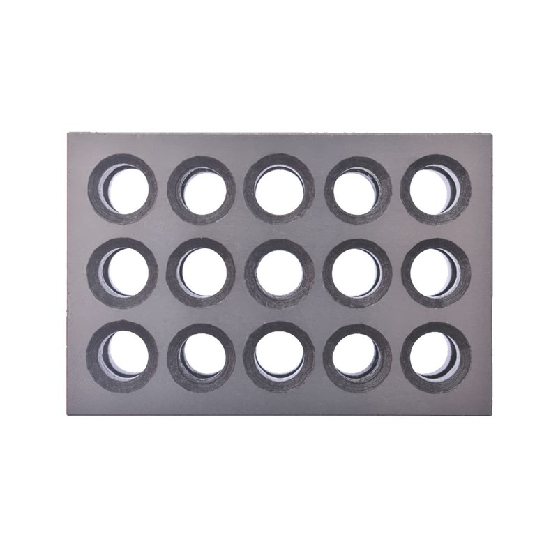 raseparter 1-2-3 Blocks Matched Pair Hardened Steel 23 Holes (1x2x3)