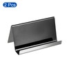 PATIKIL Business Card Holder, 2 Pack Reflective 304 Stainless Steel