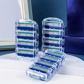 5 Razor Blades for Men, Pack of 16 Razor Blade Refills for Fusion 5, 5 Anti-Friction (pack of 16)