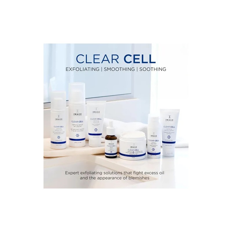 Image Skincare, Clear Cell Limpiador De Gel Salicílico, Lava