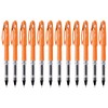 Pentel BL117FF-A Bolígrafo Energel Tradio Naranja 0.7 mm T/Negra