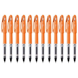 Pentel BL117FF-A Bolígrafo Energel Tradio Naranja 0.7 mm T/Negra