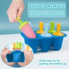 Miaowoof Silicone Popsicles Molds for Toddlers, 6-Cavity Non-BPA Premium Silicone