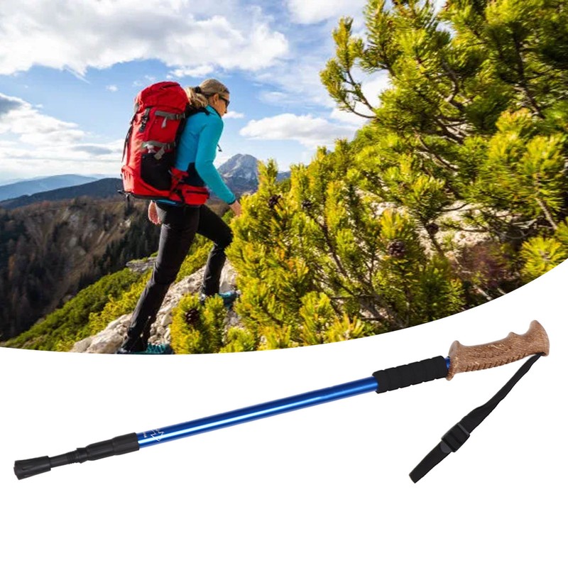 Walking Stick 3 Section Super Light High Strength Anti Slip