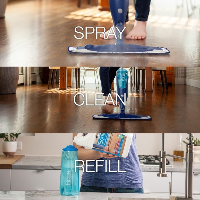 Bona PowerPlus Hardwood Floor Deep Cleaner Refill - 128 fl