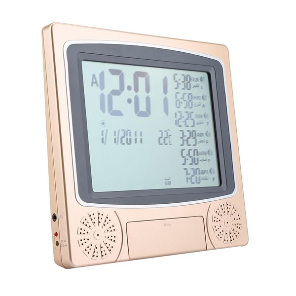 Tbest Azan Clock, Digital Azan Table Clock, Digital Automatic Islamic