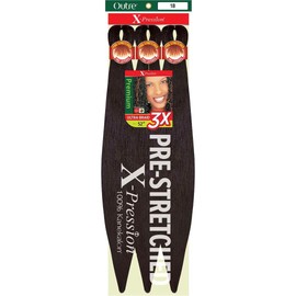 Outre X-Pression Braid Pre Stretched Braid 52" 3x (1B)