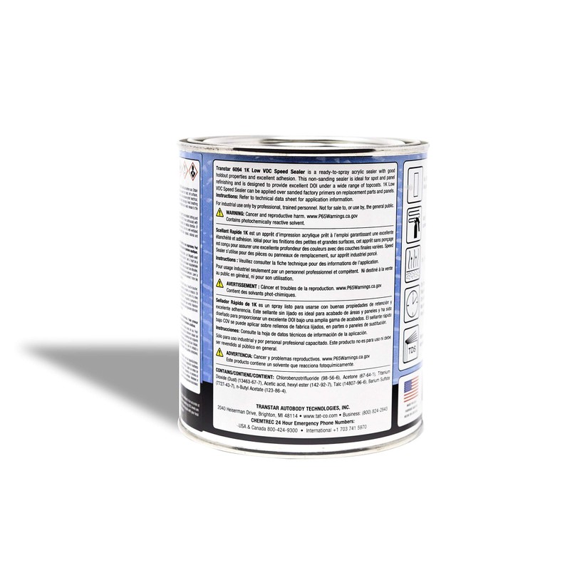 TRANSTAR (6094) 1K Low VOC Speed Sealer - 1 Quart