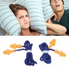 2Pcs Earplug Soft Silicone Ear Plug Tree Design Noise Reduction