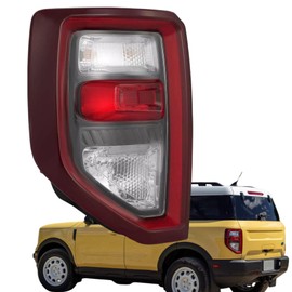 munirater Tail Lights Driver Side Rear Brake Lamps Replacement for 2021-2023 Bronco Sport M1PZ13405A