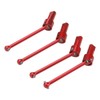 Front Rear Drive Shaft Aluminum Alloy Driveshaft CVD for Traxxas