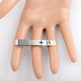 SEIRAA First Communion Gift for Little Men Bible Tie Clip Faith Gift Christian Tie Clip Gifts for Him (Christian Tie Clip)