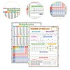 F Fityle 2 Pieces Dry Erase Multiplication Sheet Math Manipulatives