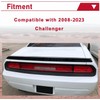 HECASA Rear Trunk Spoiler Wing Compatible with 2008-2023 Dodge Challenger
