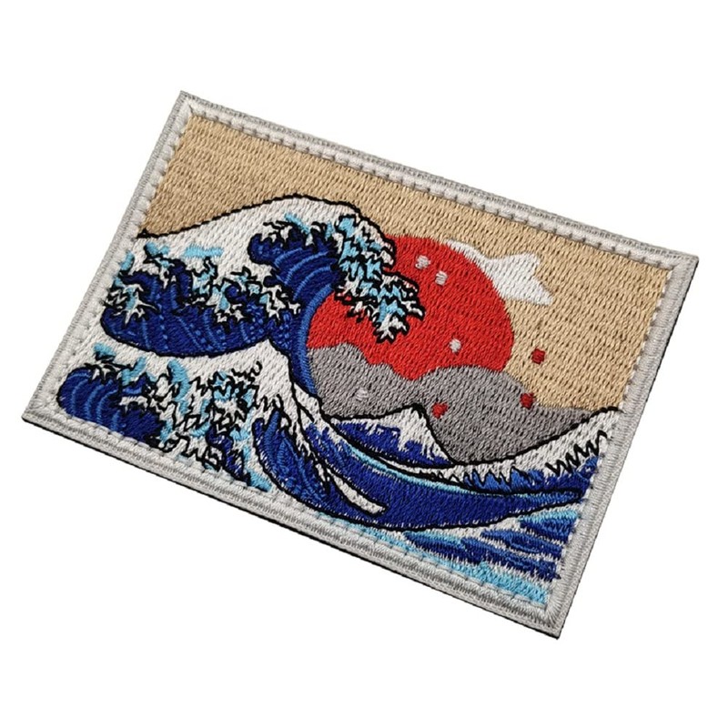 Phoenix Ikki Great Wave Off Kanagawa, Sunrise Flag, Sun Flag