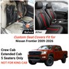 FiveFox Fit Frontier Car Seat Covers (Front Pair) for Select