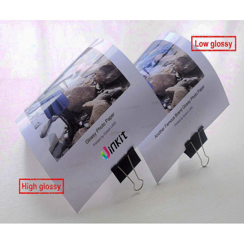 A4 180Gsm Photography Paper - 100sheets High Glossy White Inkjet