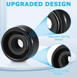 Upgraded W10195677 WPW10195677 Dishwasher Diverter Valve Seal Grommet - 2 Pack - Fit Whirl.pool Kitchen.Aid, May.tag and More (1 Year Warranty by TOMOON)