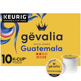 Gevalia Special Reserve Guatemala Single Origin Medium Roast K-Cup® Coffee Pods (10 ct Box)