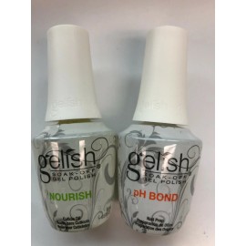 Harmony Gelish pH BOND Dehydrator + NOURISH Cuticle Oil .5oz/15ml - BRAND NEW