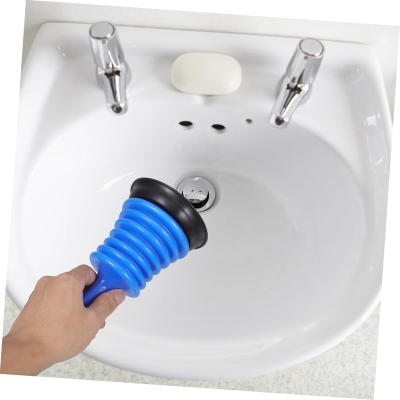 TEHAUX Plunger for Sink Drain Portable Unclogger for Small Spaces