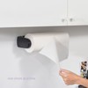 simpletome Paper Towel Holder ONE Hand Tear Adaptive Tension Arm