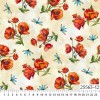 Northcott Charisma cotton quilt fabric Northcott 25560-68 Panel 24x44" Poppies