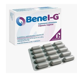 Benei-g Probióticos 30 Cápsulas Salud Digestiva Y Microbiota Sabor Sin Sabor