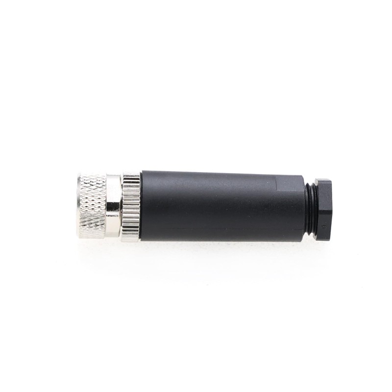 M8 8 Pin Female A Code Plug Industrial Circular Sensor