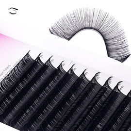 Aorbige Cashmere Lash Extensions C CC D DD L B J M Curl 0.03-0.20 thickness, Super Soft Matte Black Individual Eyelashes Tray, Premium Lashes Volume Eyelash Extensions 10-17MM (D-0.05, 10-17mm)