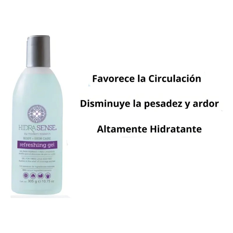 Gel Refrescante Hidrasense Body Skin Care 300 Ml