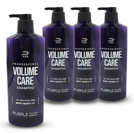 미쟝센 볼륨케어 퍼플 콜라겐 샴푸 680ml 4개 Mise en Scène Volume Care Purple Collagen Shampoo 680ml 4 pcs