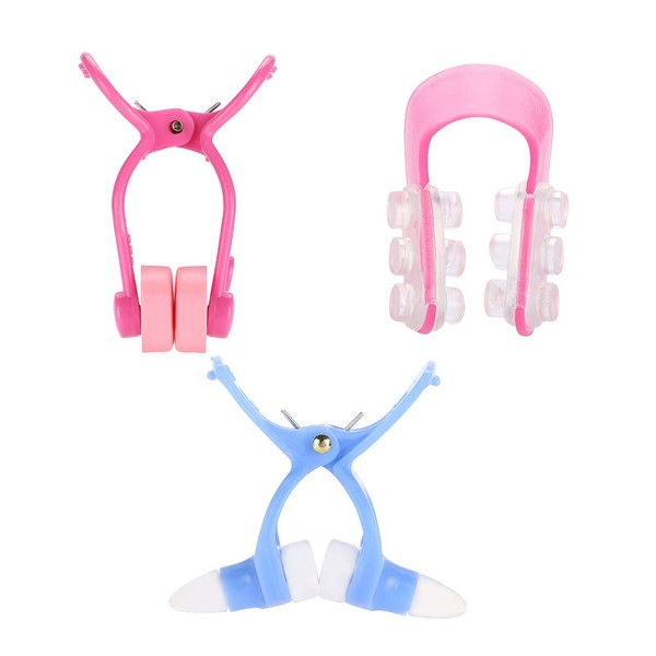 Nose Shaper Lifter Clip, 3-Piece Nose Shaper Tool, Nose Up Lifting Shaping Clip for a Slimmer, Thinner Nose Bridge, Beauty Nose Clip Tool Set for Women