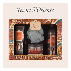 Tesori Doriente [Tesori Doriente] Lotus flower 3-piece body care gift set / [테소리도리엔테] 로터스플라워 3종 바디케어 선물세트