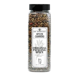 Spice Canners by Raw Essentials Original Pickling Spice – Bold, Zesty Blend for Homemade Pickles & Brines – Ideal for Cucumbers, Carrots & Green Beans – Non-GMO, Gluten-Free, Vegan, Paleo – 14 oz