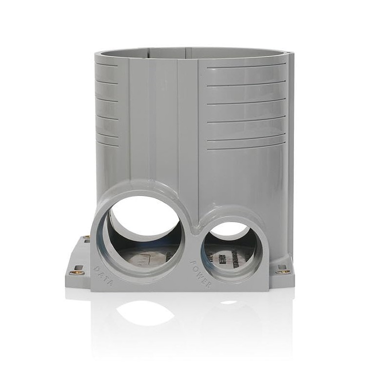 Leviton + FBBOX-GY + 2-Gang Concrete Floor Box System +