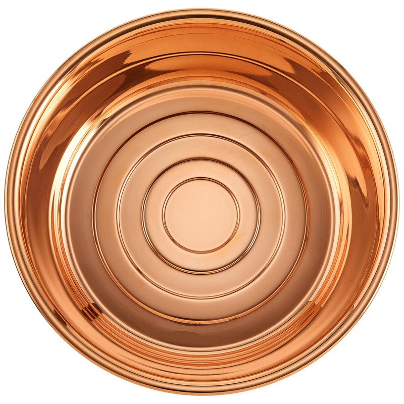 Takekoshi Copper Washbasin, 11.4 inches (29 cm), 15.9 fl oz
