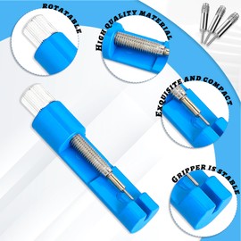 Watch Link Removal Kit, Watch Band Remover Tool Watch Spring Bar Tool Chain Link Pin Remover with 3PCS Replacement Pins for Adjust Watch Bracelet Sizing Watch Strap Adjustment and Watch Repair