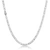 HSWYFCJY Silver/Golden/Black Figaro Chain Men's Chain Necklace Stainless Steel Men's