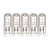 (5)-Bulbs 40W 120-volt Microwave 120V G9 Base T4 Bulb, 5-Pack