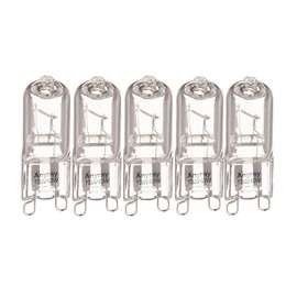 (5)-Bulbs 40W 120-volt Microwave 120V G9 Base T4 Bulb, 5-Pack