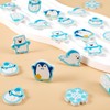 Tenare 150 Pcs Winter Animal Mini Erasers Mini Eraser Assortment