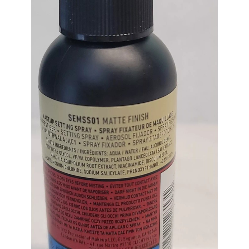 NYX Professional Makeup Always On Top Matte Setting Spritz, SEMSS01